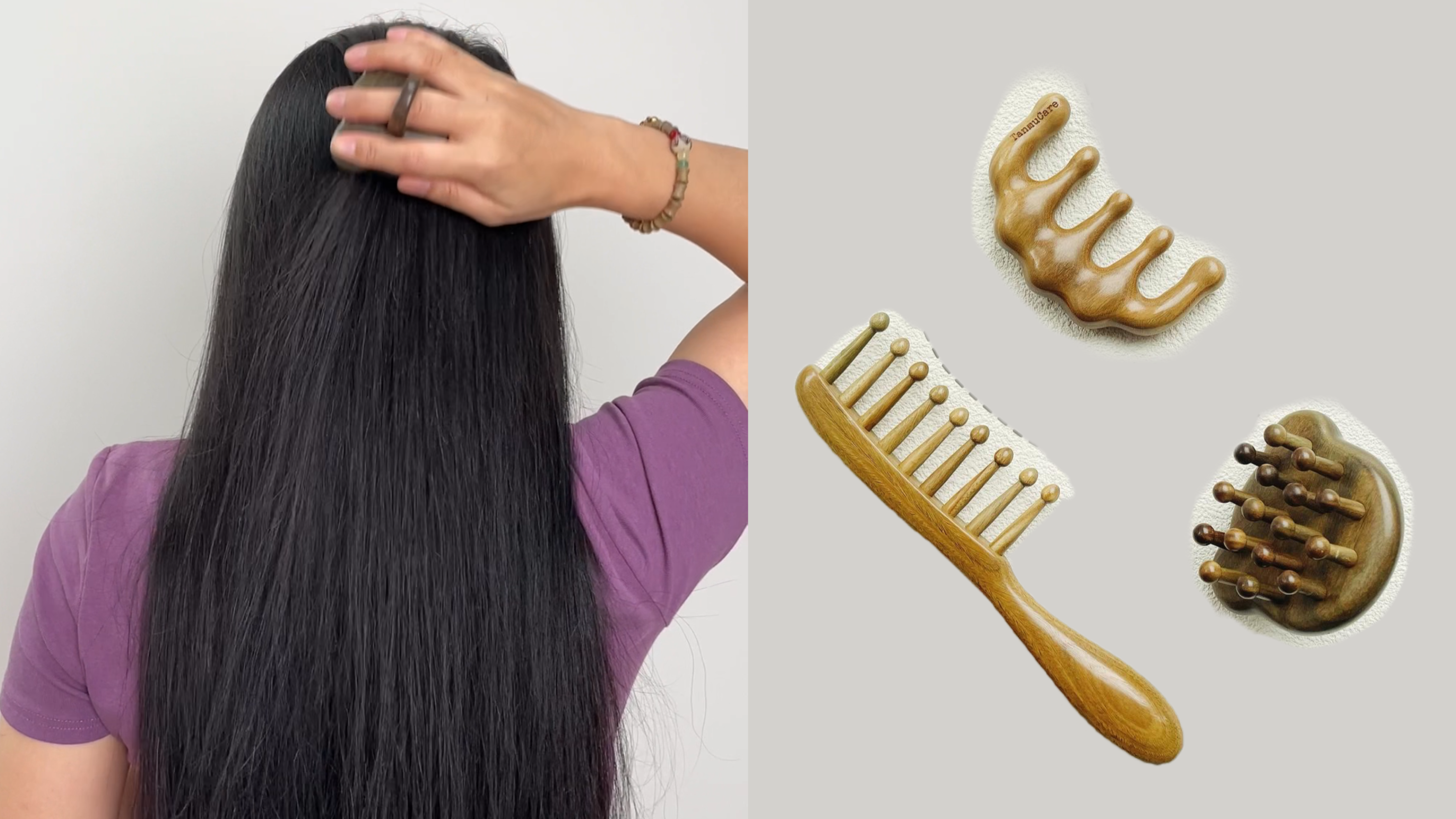 Daily Scalp Gua Sha This Way = Rapid Hair Growth!
