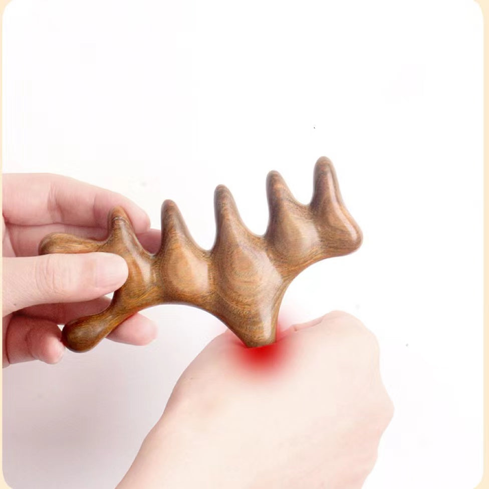 TanmuCare Almighty Massage and Gua Sha tool target point for any acupressure point