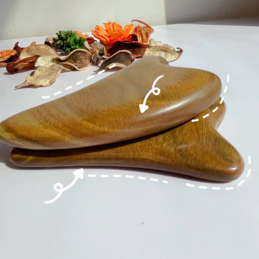 tanmucare sandalwood facial gua sha lifting tool
