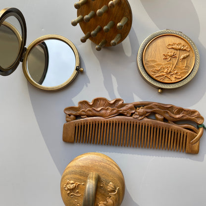 TanmuCare Hair & Holistic Wellness Lotus Pattern Set