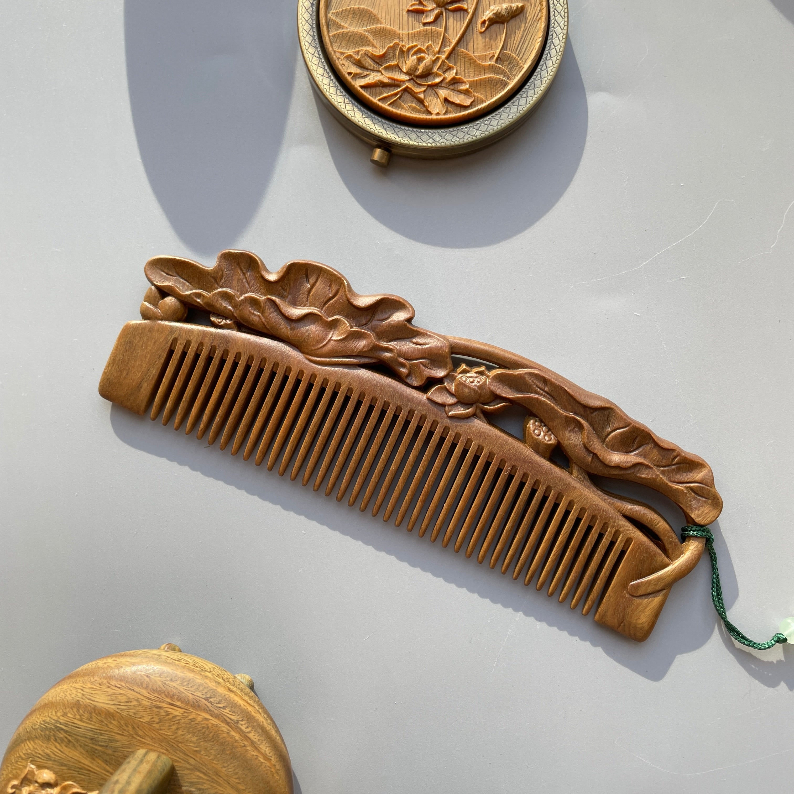 TanmuCare Hair & Holistic Wellness Lotus Pattern Set